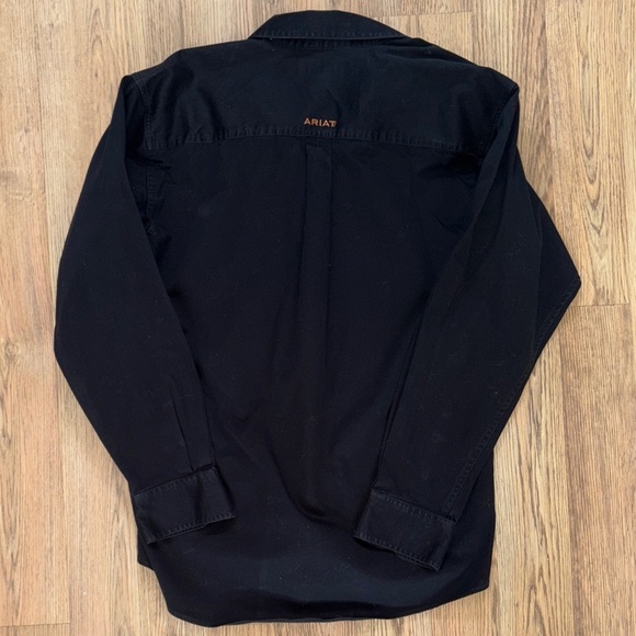 Ariat Men's Classic Black Button Down Shirt - Picture 6 of 7